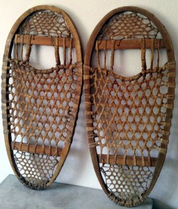 Snowshoes handmade by Joseph Croteau